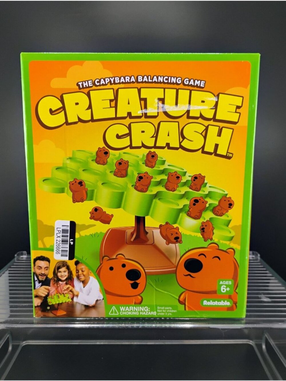 Creature Crash Capybara Balancing Game For Ages 6+ Fun Strategy